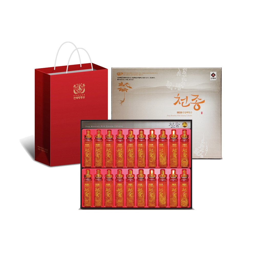 [1+1] 천종산삼배양근 20ml * 20병