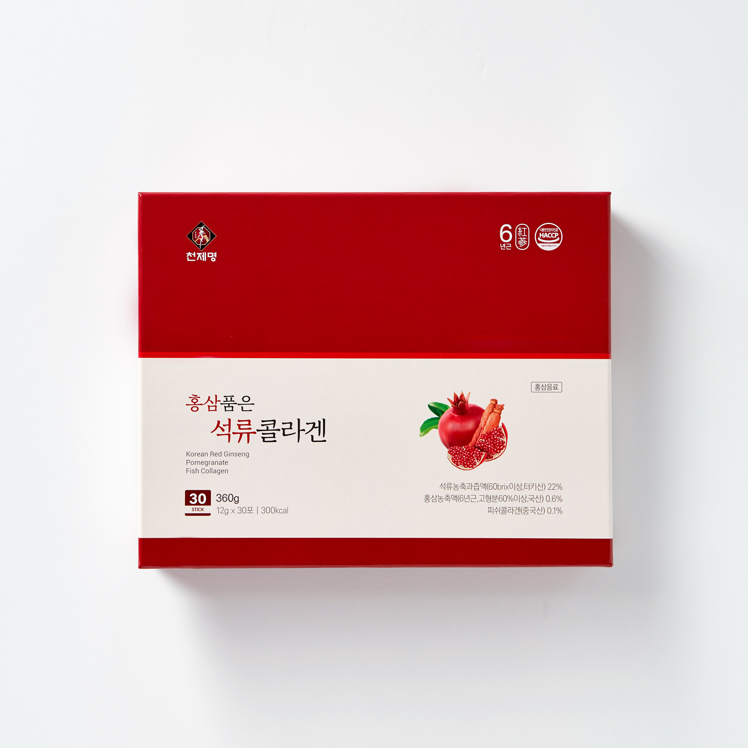 홍삼품은 석류콜라겐 스틱형 (12ml * 30포)