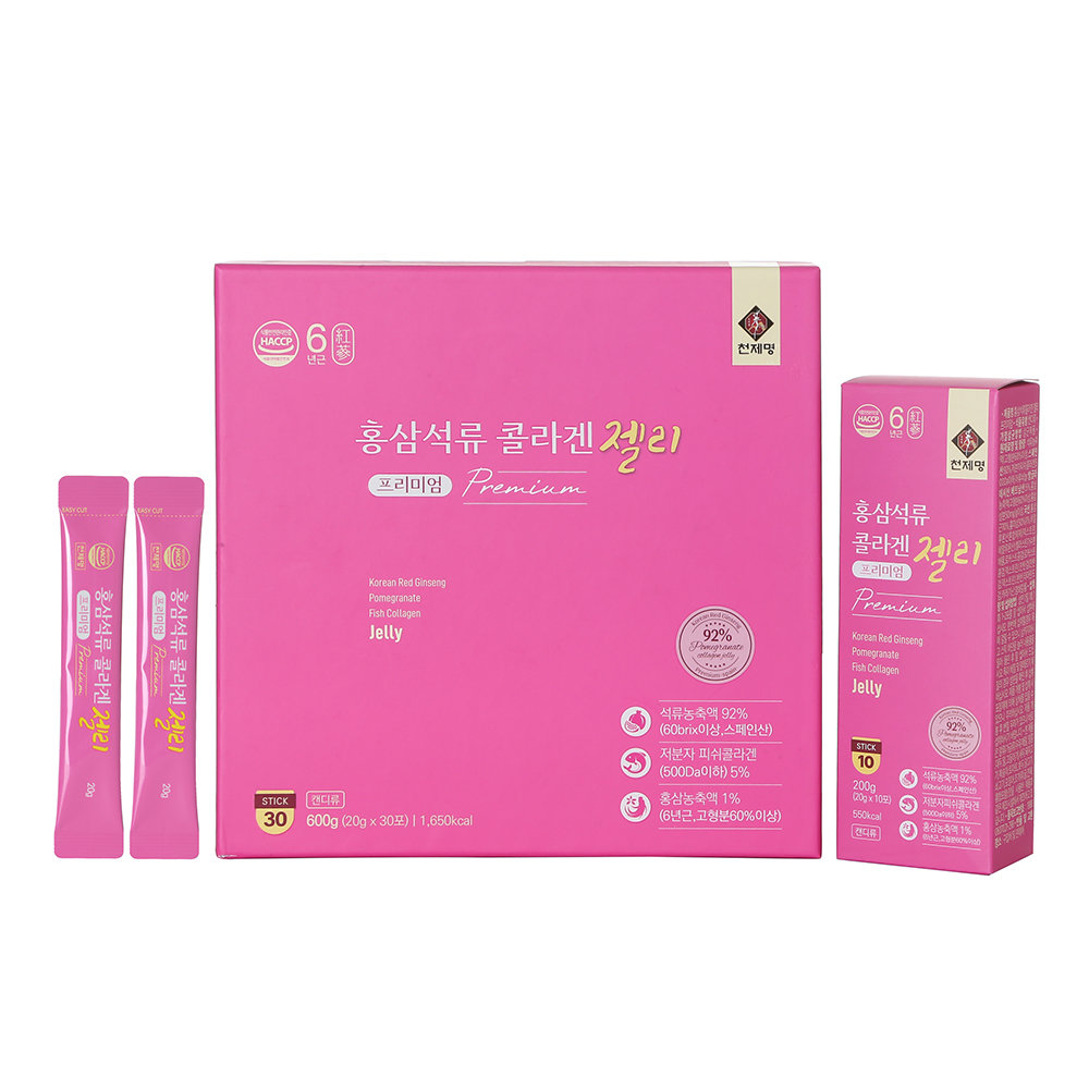 프리미엄 홍삼 석류 콜라겐 (20g * 30포)