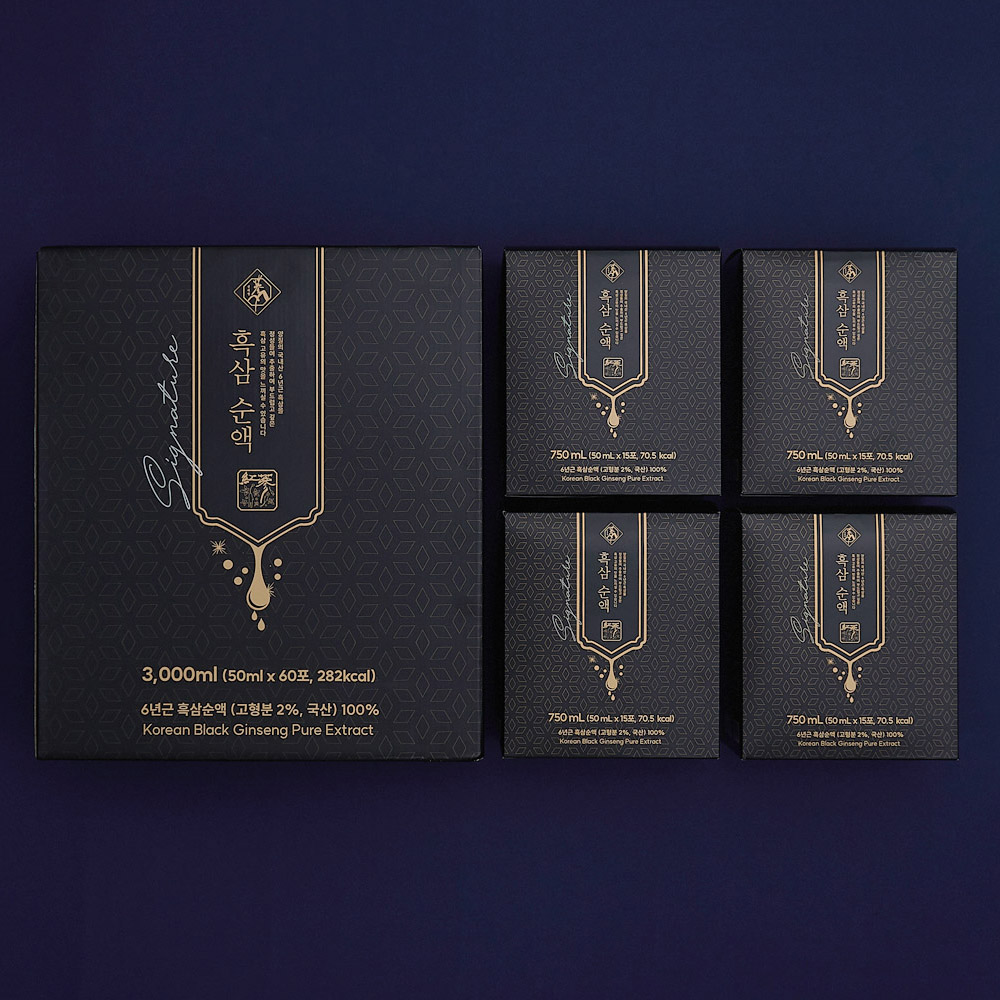 흑삼순액 시그니처 (50ml * 60포)