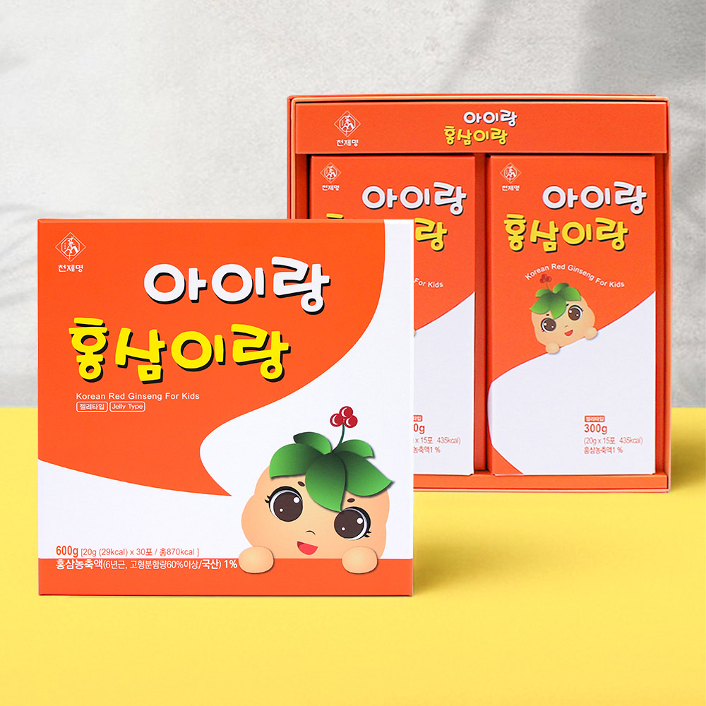 [유통기한 임박특가] 아이랑 홍삼이랑 (20g * 30포)