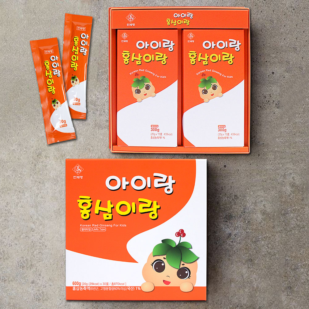 [유통기한 임박특가] 아이랑 홍삼이랑 (20g * 30포)