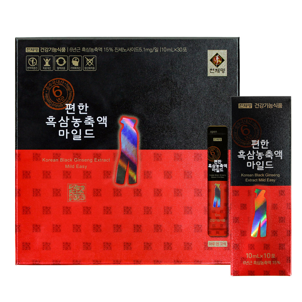 편한흑삼농축액 마일드 (10ml * 30포)