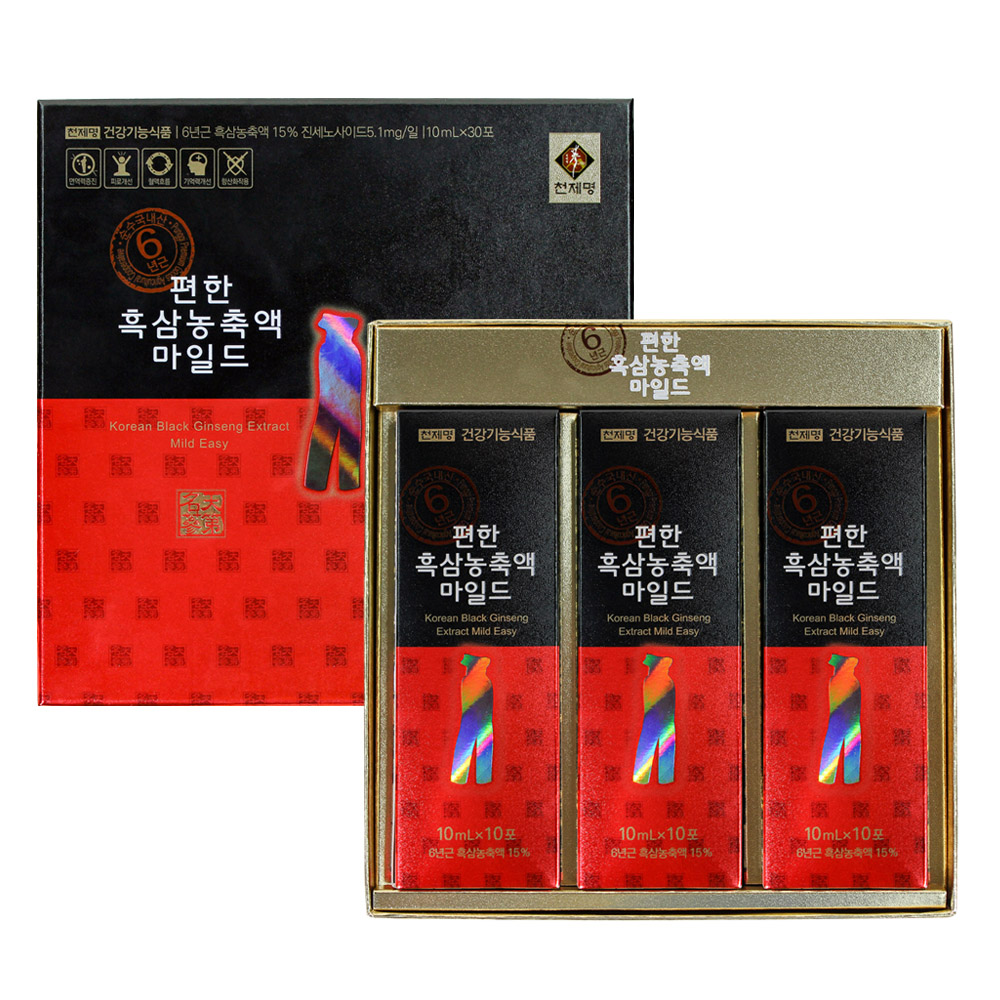 편한흑삼농축액 마일드 (10ml * 30포)